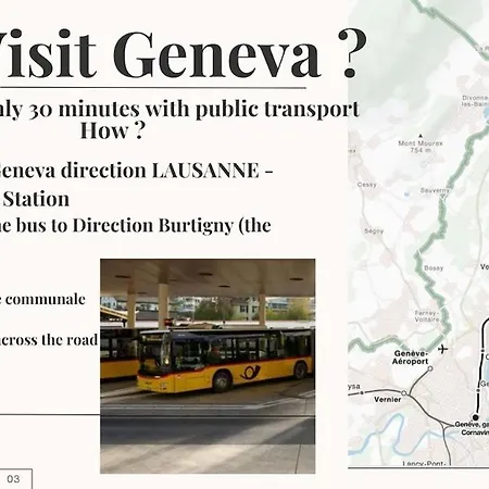 Comfortable A Stone's Throw From Nyon Duillier