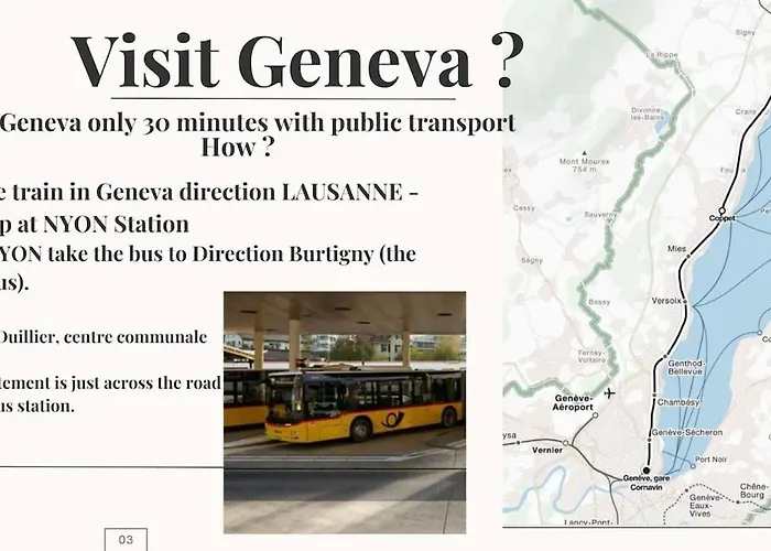 Comfortable A Stone's Throw From Nyon Duillier